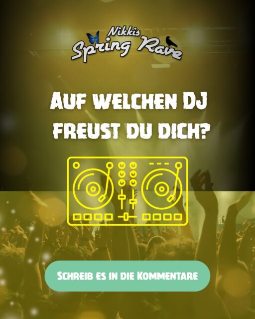 🔥 2026 wird größer. 🔥

Der Nikkis Spring Rave kommt wieder –
und das Line-up für dieses Jahr steht bereits fest.

Große Namen. Viel Energie.
Und einige Artists, auf die wir uns selbst schon extrem freuen. 👀

Jetzt sind wir gespannt auf euch:

Auf welchen DJ freut ihr euch beim Nikkis Spring Rave am meisten? 🎧

Manche warten auf den ersten Drop.
Andere auf genau diesen einen Act. 🪩

👇 Schreibt euren Favoriten in die Kommentare.
Wir sind gespannt, wer die meisten Stimmen bekommt.

🎟 Hier geht’s direkt zu den Tickets:
👉 nikkis-raves.de/tickets

#nikkisspringrave #nikkisraves #ravefamily #edmcommunity #festivalvibes #technoevent #springfestival #partycommunity #ravecrew #wadern